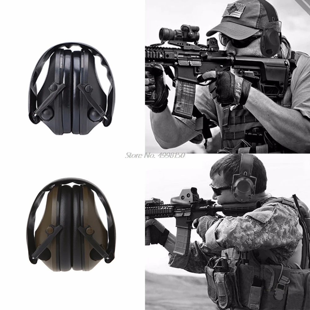 Электронные Наушники с защитой от шума для стрельбы охоты спорта tacticalоптовая