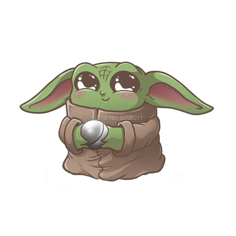 1 шт. джедай Мастер Йода Детский водонепроницаемый материал планшет скейтборд