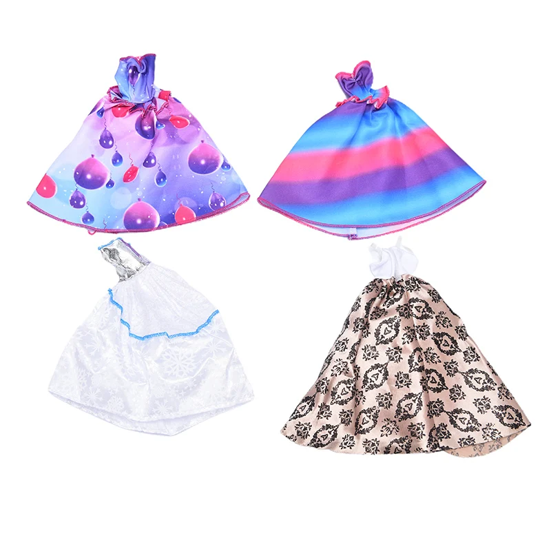 

Newest Doll Dress Fashion Outfits Daily Wear Casual Dress Handmade Doll Girl Clothes For Doll Accessories Girls Gift