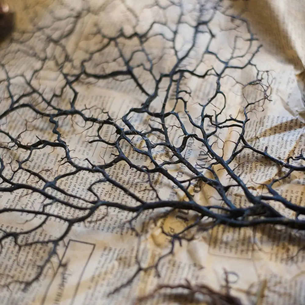 Дерево из морской ивы железное дерево Коралловая ветка красная ивовые украшения