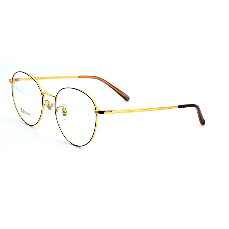 Модные ультра легкие круглые очки ретро для мужчин и женщин Корейская версия