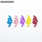 Новое поступление! Прозрачная скрученная форма, 32x13 мм, 100 шт., Очаровательная фурнитура для ювелирных изделийсерьги, детали сделай сам, фурнитура и компоненты для ювелирных изделий