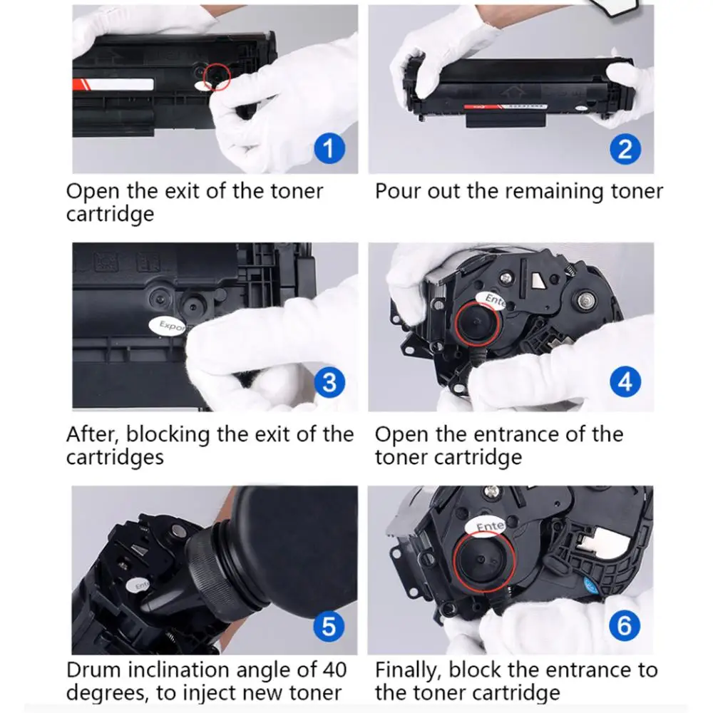 Совместимые тонер-порошки CRG 137 237 337 537 737 для Canon laserjet i-взрывозащищенный MF 217w 211 212W