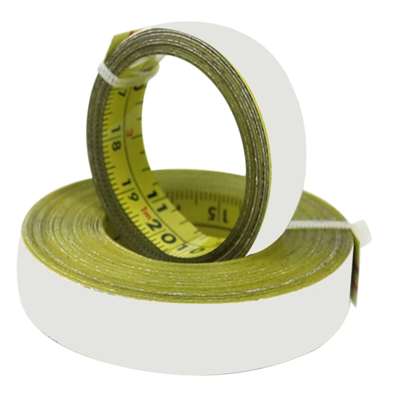 

Метрических и дюйма липкий весы, Self-Adhesive1/3 м с самоприклеивающейся лентой измерения для Резка под углом Деревообрабатывающие инструменты