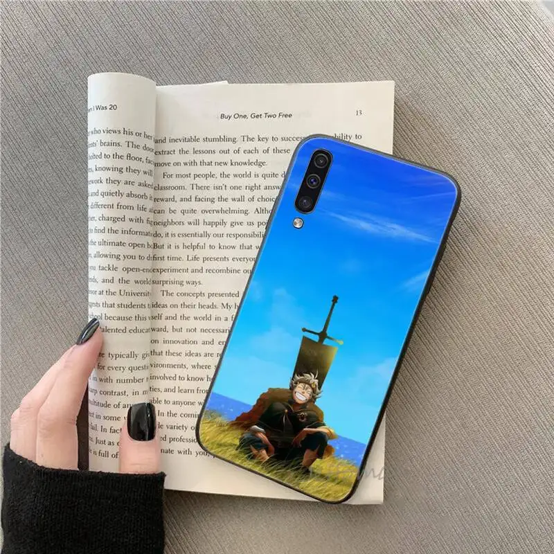 

black clover asta demon Phone Case For Samsung galaxy S 7 8 9 10 20 edge A 6 10 20 30 50 51 70 note 10 plus
