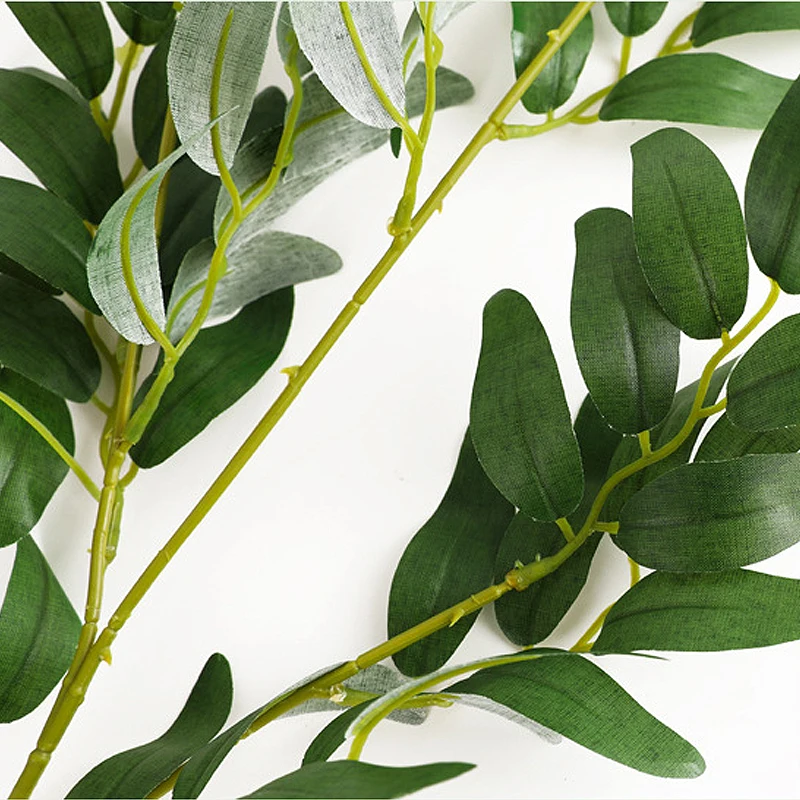 Artificial Plant Simulation Willow Branch Multicolor Fake Leaf DIY Wall Road Home Wedding Party Desk Garden Decoration | Дом и сад