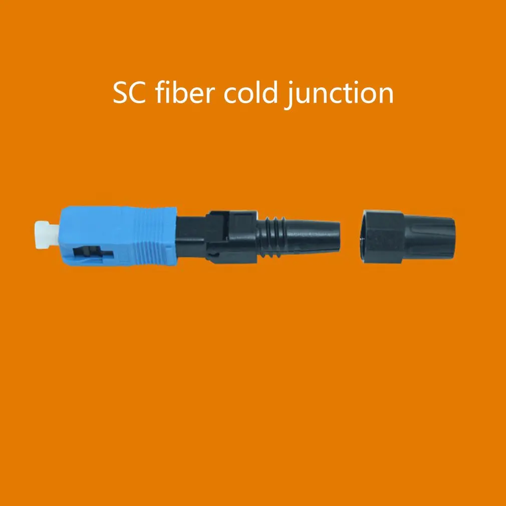 

SC/UPC Embedded Optical Fiber Quick Connector Covered Cable Optical Fiber Cold Splice SC Butt Splice Carrier Grade