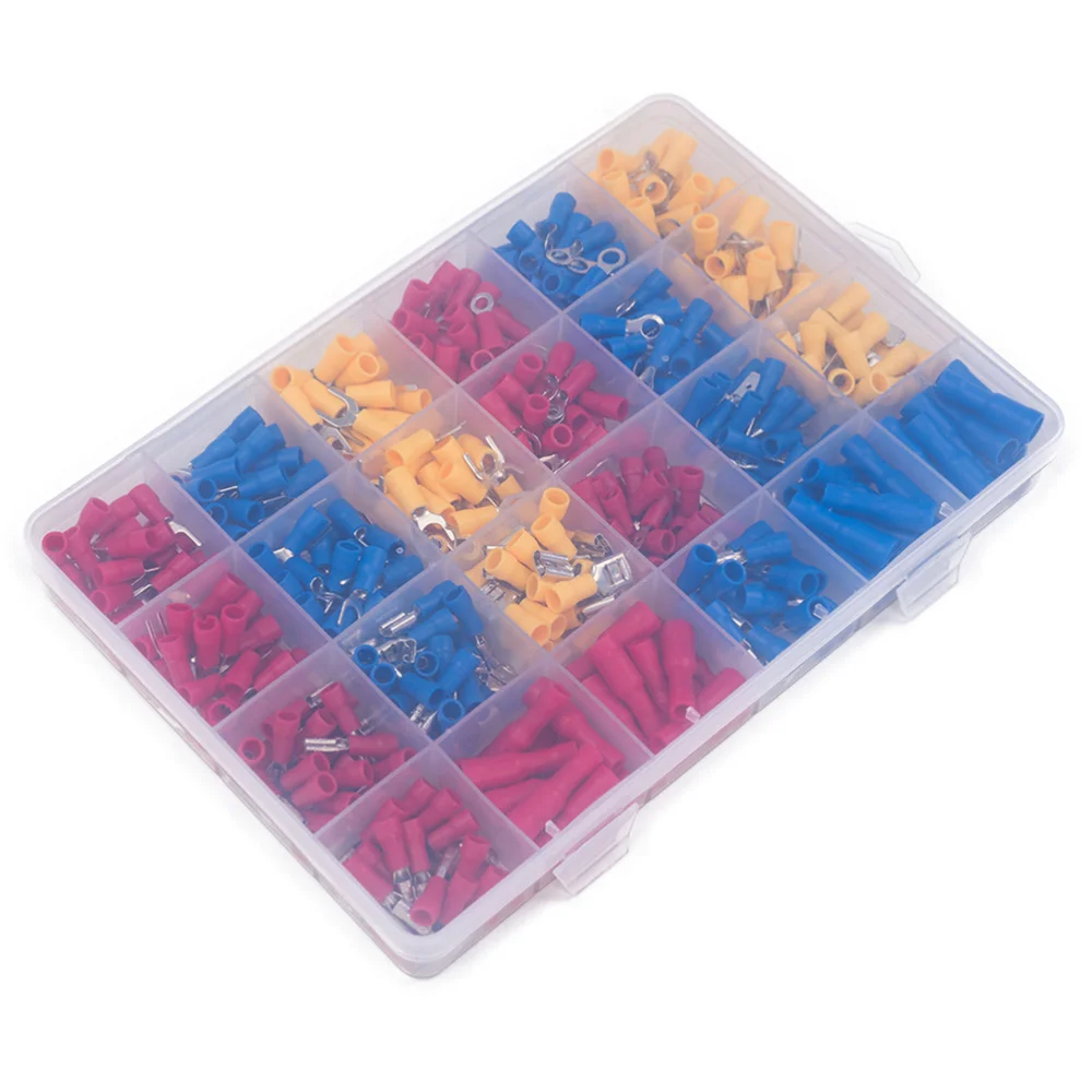 

1 Set/501 PCS Cold Pressed Terminal with Crimper Insulated Wiring Connector