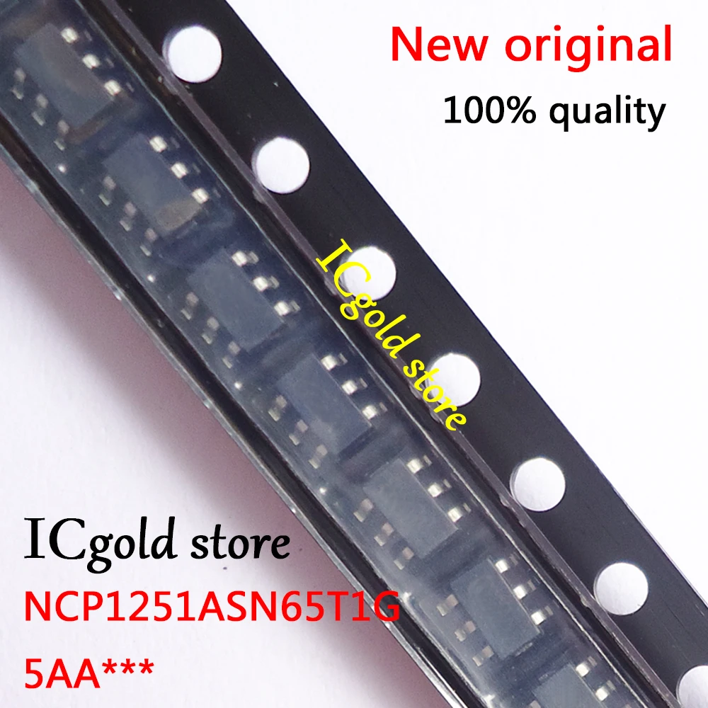 10 шт. NCP1251ASN65T1G NCP1251A NCP1251 (5AARAP 5aapgu 5aapih 5AAR...) SOT23 6|Интегральные схемы| |