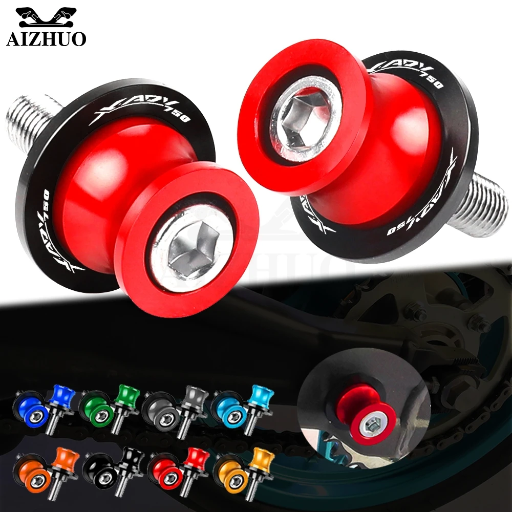 

CNC Aluminum FOR HONDA XADV750 XADV 750 2017-2018 Motorcycle 8MM Stand Screw Swingarm Slider Spool XADV750 LOGO Accessories Xadv