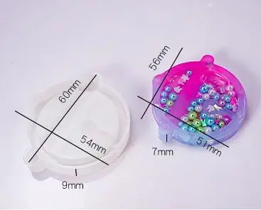 4 Силиконовые формы сушеный цветок смолы декоративные ремесло DIY Единорог Рог формы эпоксидной смолы формы для ювелирных изделий - Цвет: 4