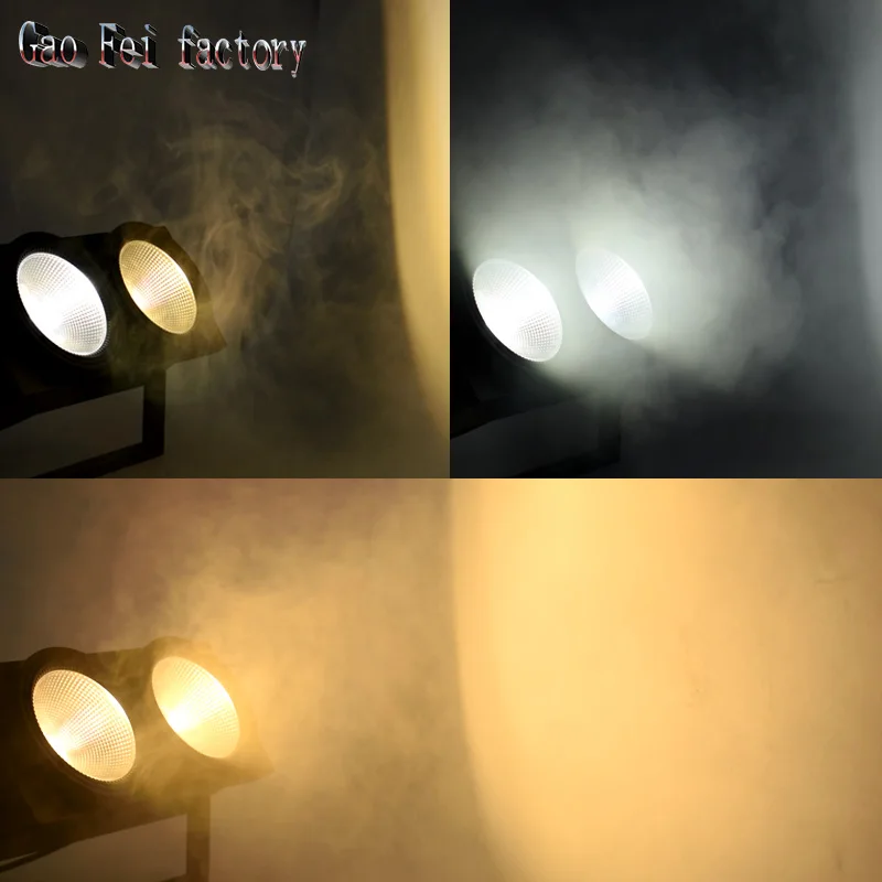 Led Par Dmx светильник Лира стирка COB 2X100W потолочные с положительными и теплым белым