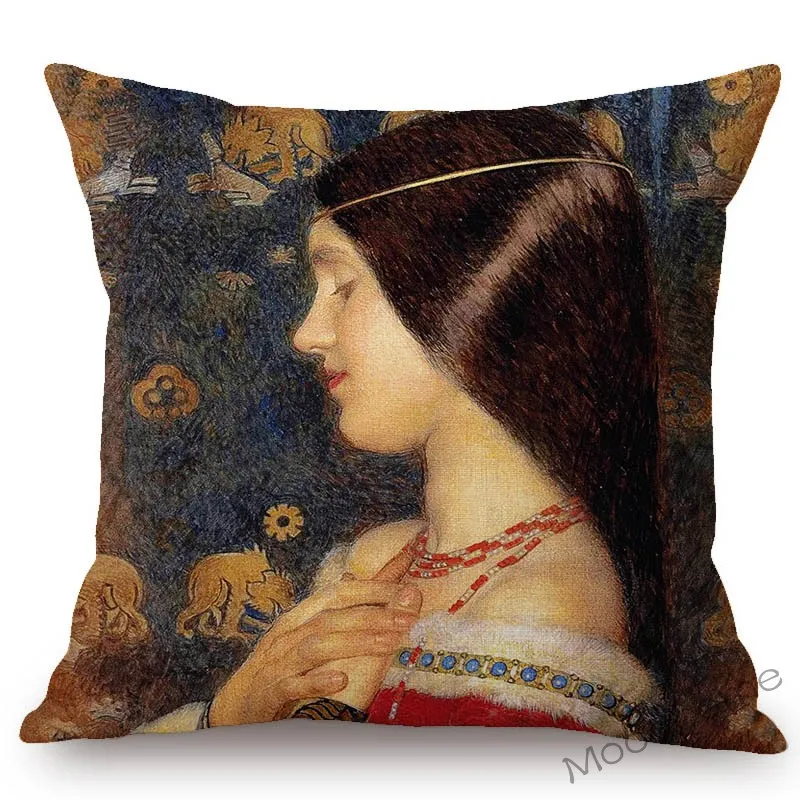 Всемирно известная картина домашняя декоративная подушка для дивана чехол