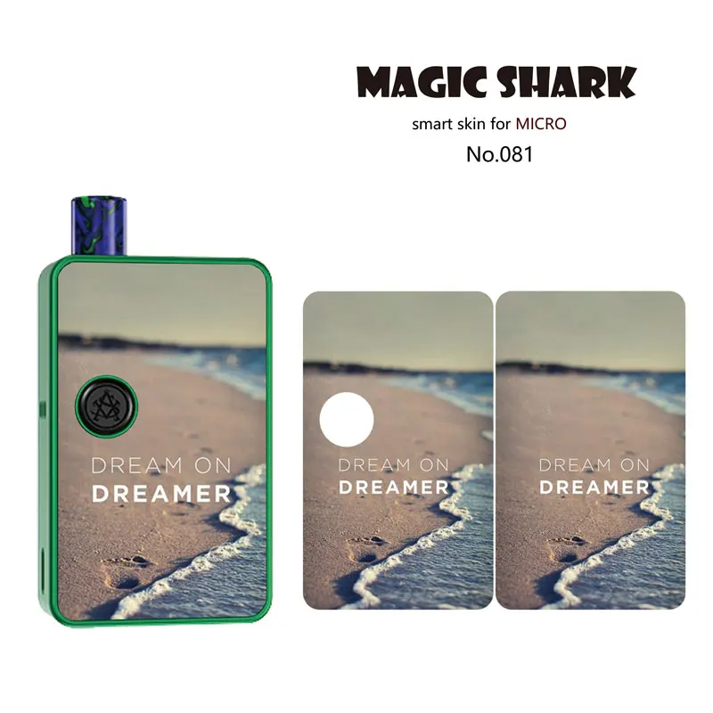 Наклейка на вейп Dream On Dearmer Me + You с надписью английском языке чехол-пленка для Asvape