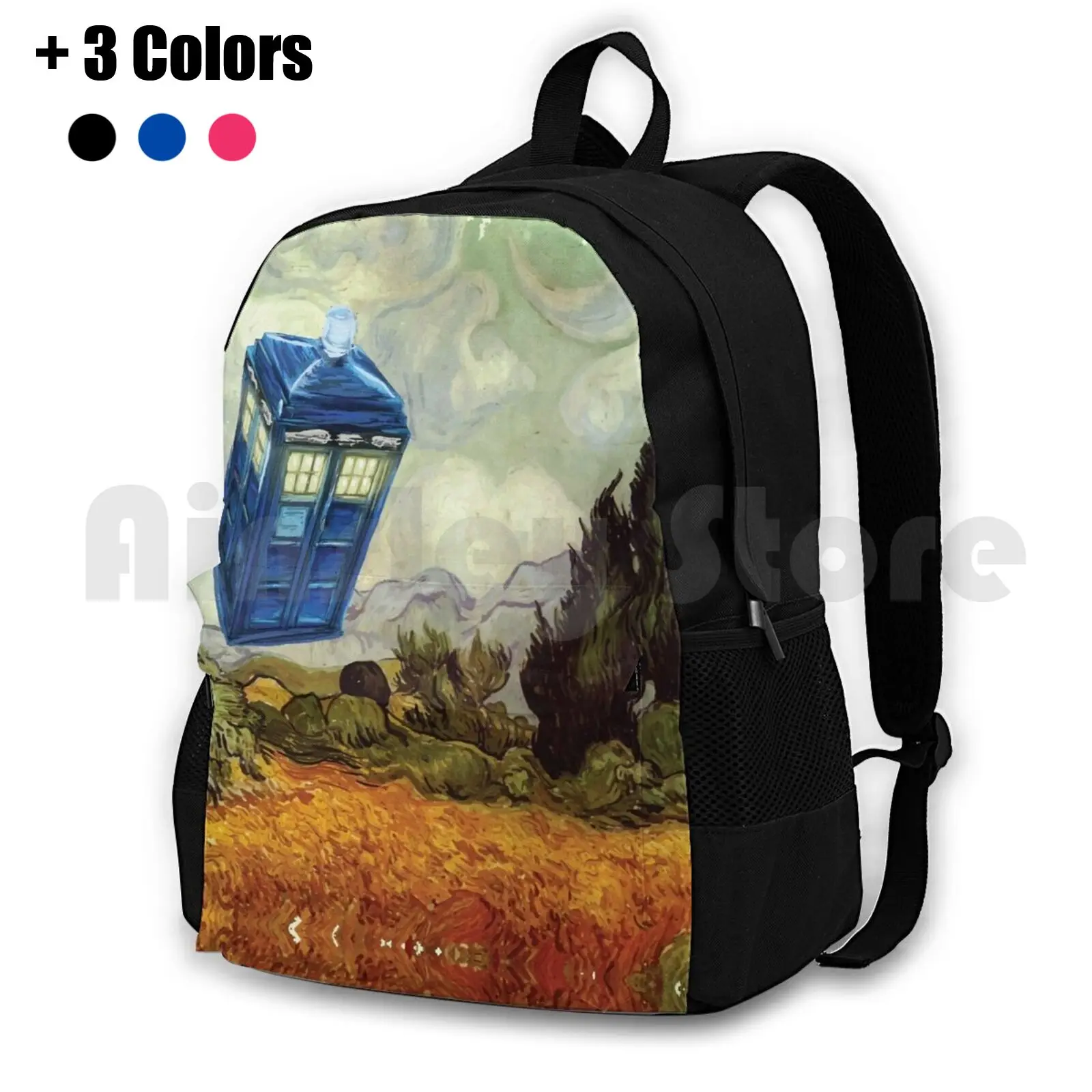 

Vincent And The Outdoor Hiking Backpack Waterproof Camping Travel Science Fiction Sci Fi Nerds Geeky Nerd Culture Nerdy Nerdy