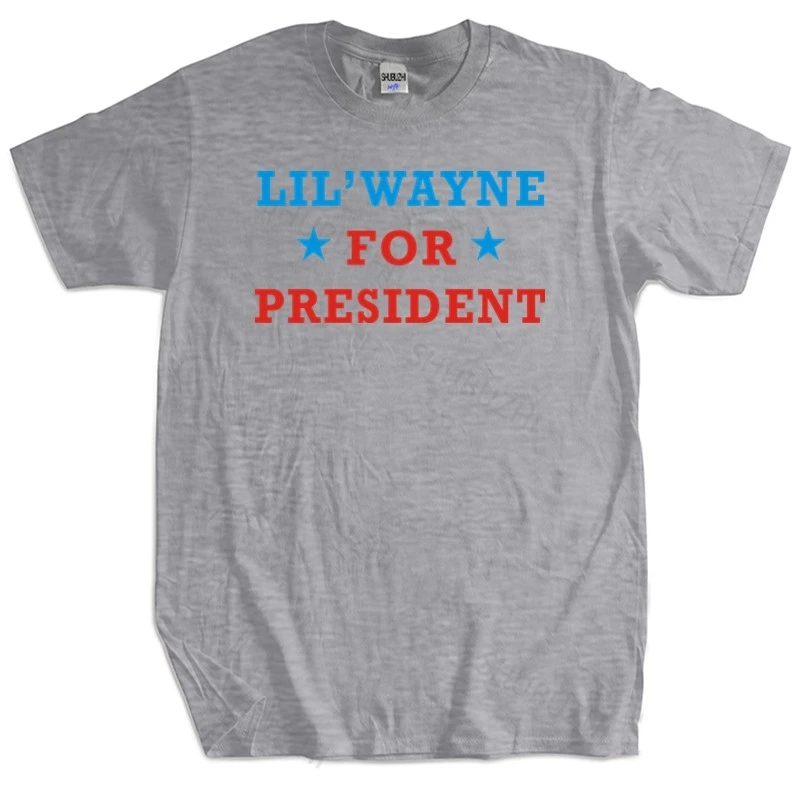 Футболка мужская с надписью Lil Уэйн винтажная тенниска для президента майка