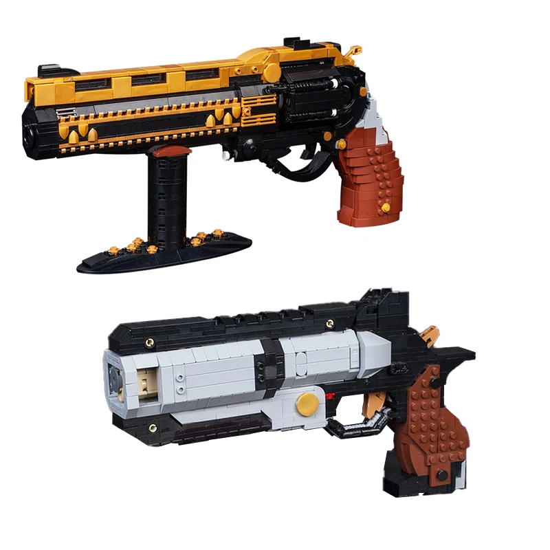 

Destiny 2 Classic Revolver Building Block Toys Game Surrounding Birthday Gifts For Boyfriend Kid Model Toy Military