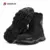 Baasploa 2021 новая зимняя теплая мужская обувь водонепроницаемая кожаная хлопковая обувь для снега Нескользящие мужские прогулочные походные ботинки на толстой подошве - изображение