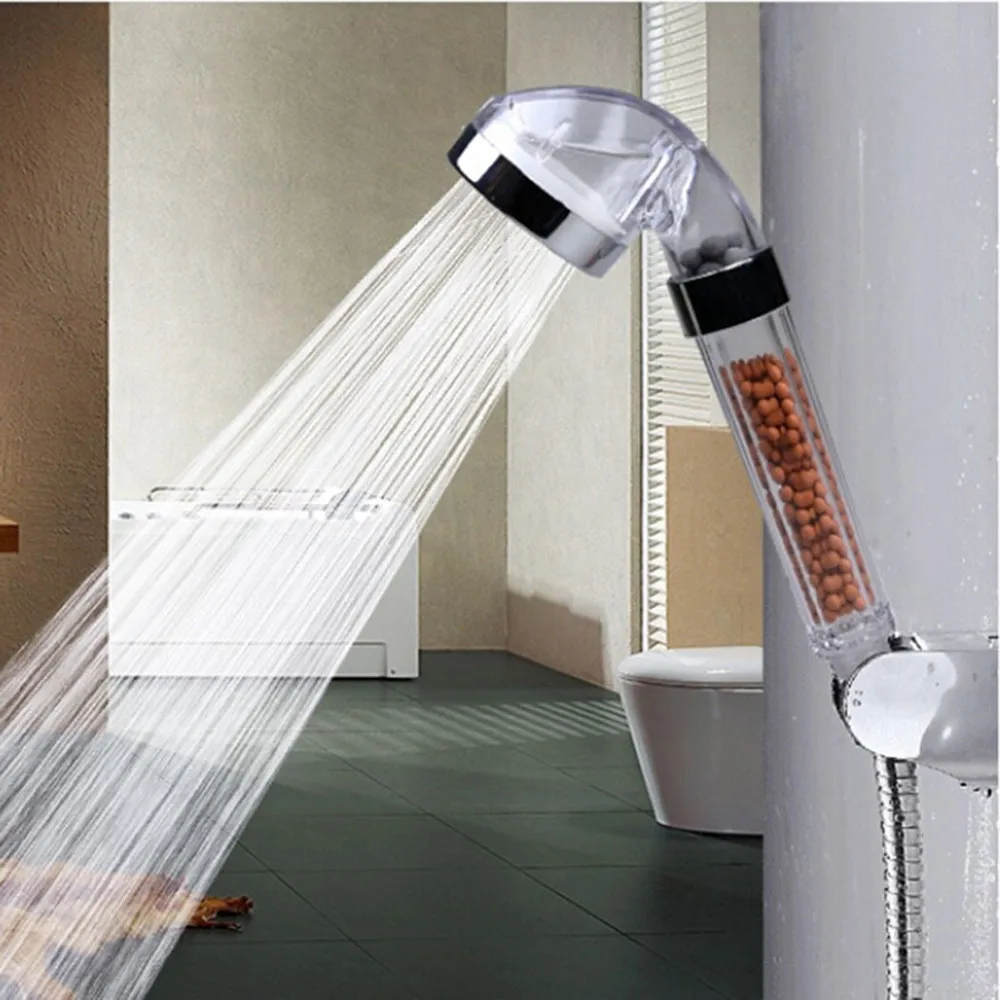 

Negative Ion SPA Shower Head Bathroom High Efficiency Pressurized Water Saving Shower Filter Health Shower Head Bathroom Tool