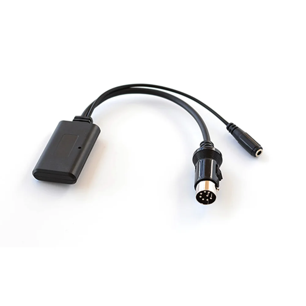 Автомобильный AUX Bluetooth-адаптер беспроводной аудио 8-контактный кабель гарнитура