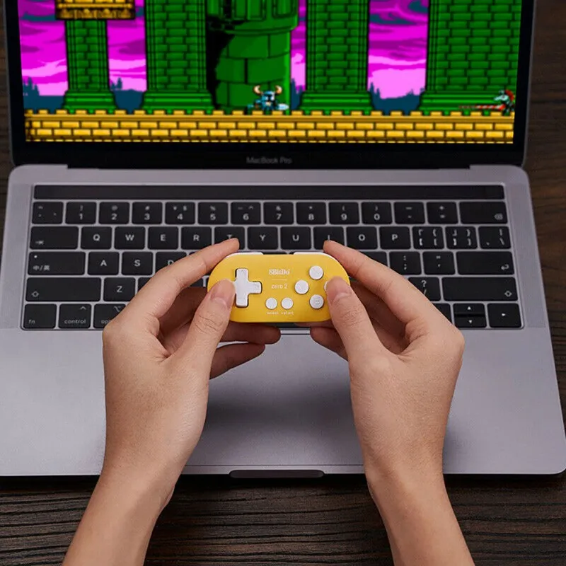 Беспроводной Bluetooth 8 bitdo Zero 2 геймпад Para переключатель оконные рамы Android Macos мини