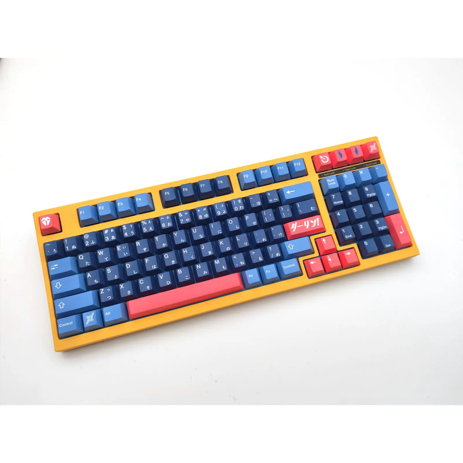 

Набор ключей Darling blue Japanese English Franxx Waifu Key Caps аниме-Манга