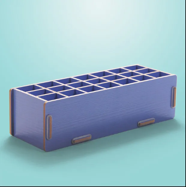 Деревянный держатель для карандашей и кистей DIY настольная подставка-органайзер