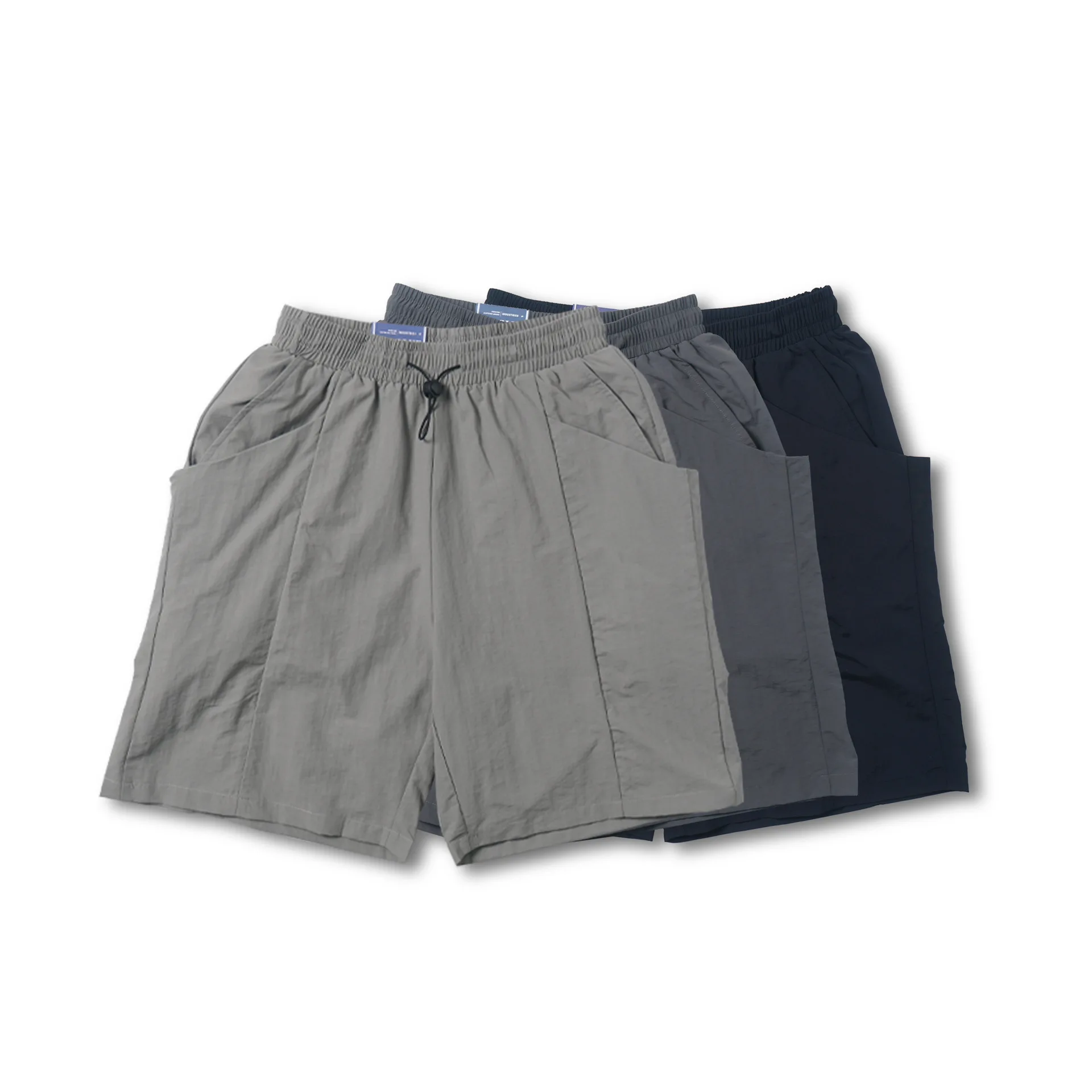 

Men's 2021 spring and summer new national trend AMI Khaki overalls solid color loose shorts men's and women's 343