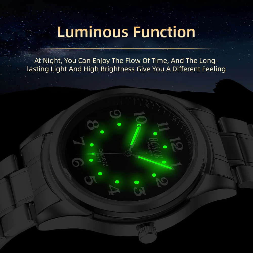 Couple Quartz Men Women Watch Round Bracelet Business Fashion Wristwatch Simple Brand Masculino Relogio Luminous 30M Waterproof