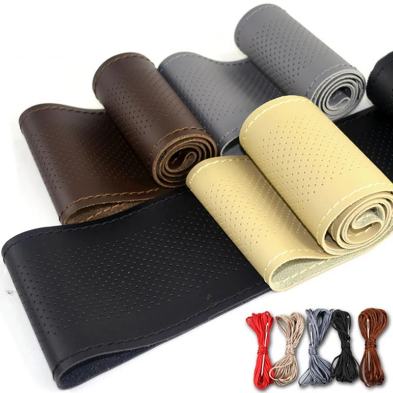 Сделай сам кожа микро-волокно Кожаная мягкая противоскользящая ручная работа