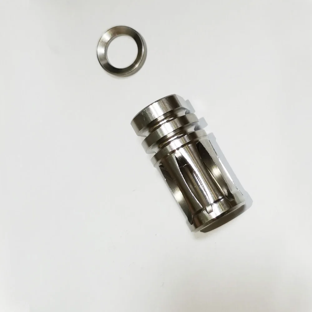 Тактический глушитель страйкбола M16 M4 .223 5 56 винтовка 1/2 &quotx28 резьба