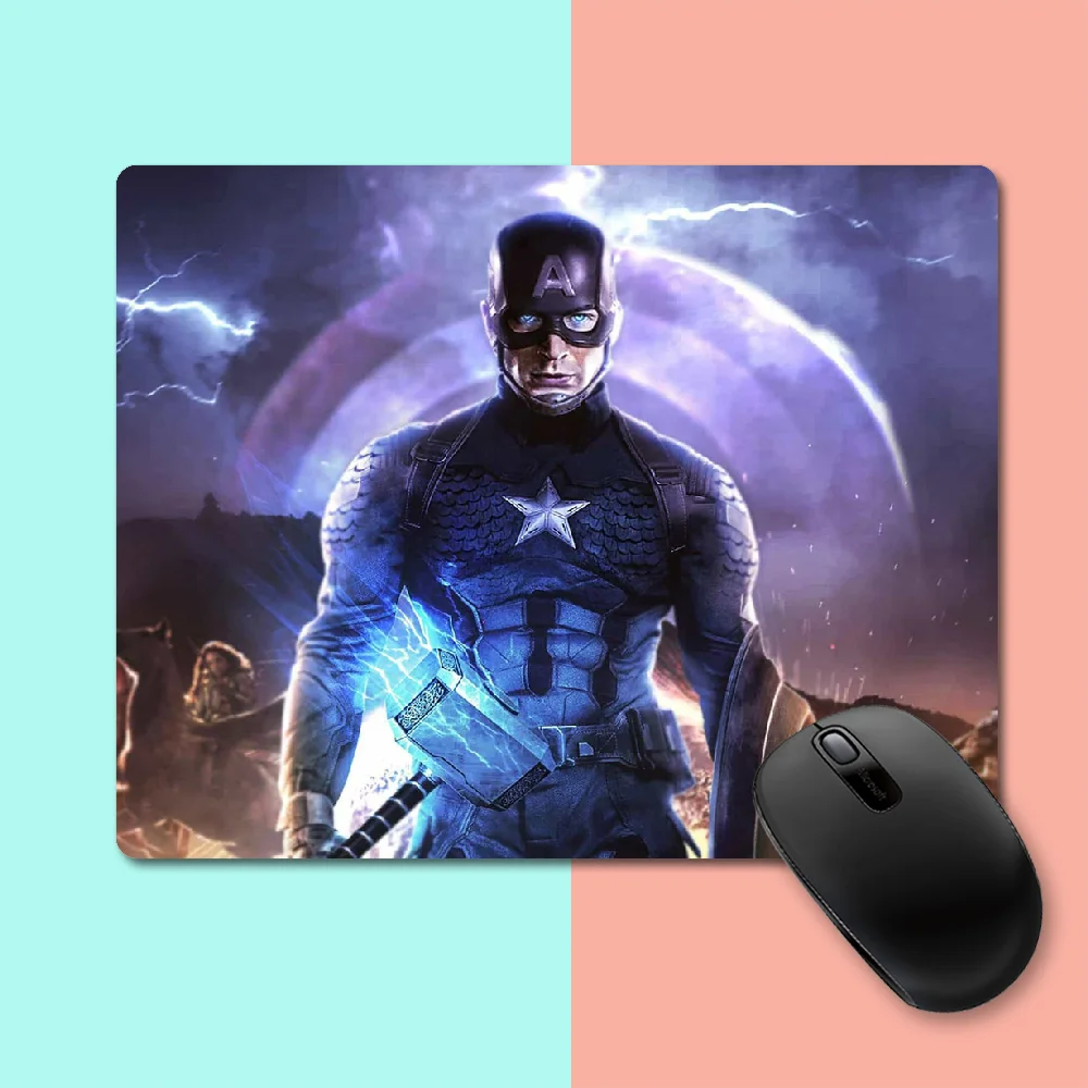 

Super Hero America Captains Gaming Mouse Pad PC Mousepad Game Pad Cartoon Rubber Mouse Pad Office Keyboard Pad