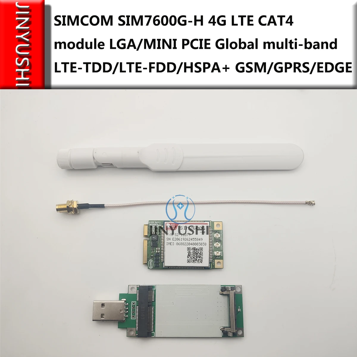 Новинка! SIMCOM SIM7600G H 4G LTE CAT4 модуль LGA/MINI PCIE Глобальный по всему миру