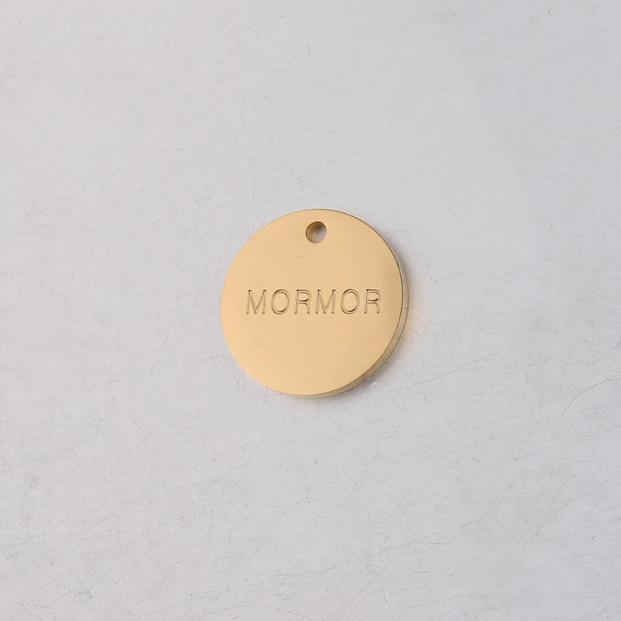 50 шт Розовое золото Цвет Нержавеющая сталь зеркальная отделка на заказ ваш