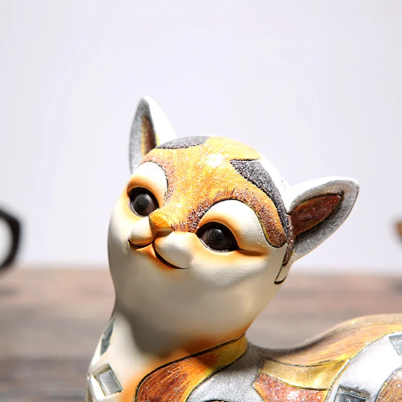 Европейский персидский кот креативная живопись поделки из смолы Креативные