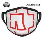 Padi Band Рок Музыка Легенда хлопковая дышащая маска для лица немецкая группа твердая музыка промышленная металлическая Готическая металлическая музыка