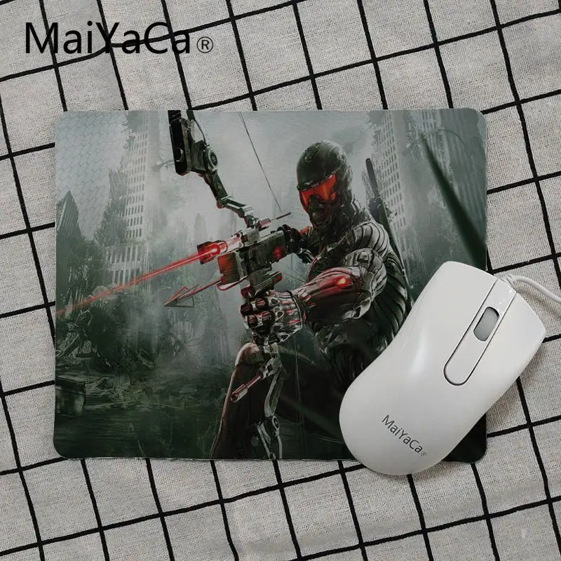 MaiYaCa crysis прочный резиновый коврик для мыши лидер продаж большая акция Россия