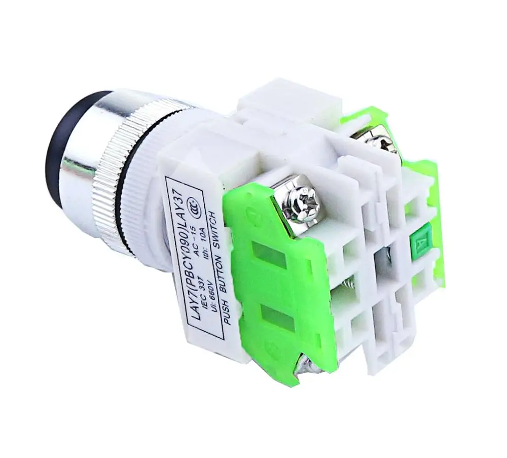 LAY37 AC 380V 10A DPST 2 Позиции 3 позиционный поворотный Селекторный переключатель с