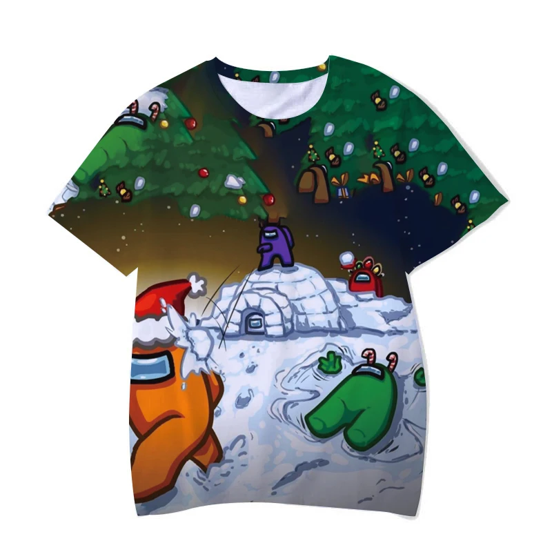 

2021 new 3D funny anime print men's and women's T-shirt summer new anime fun street fashion short-sleeved Harajuku hip-hop top