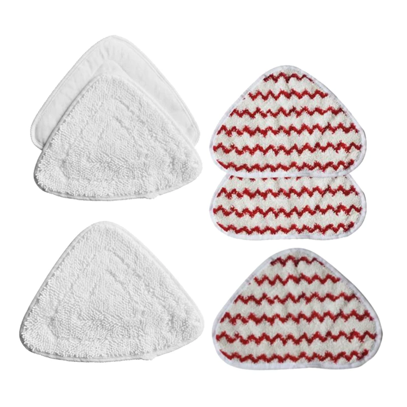 

6 Pack Microfiber Pad Replacement Covers for Vileda Steam Cleaner Accessories Home Kitchen Cleaning