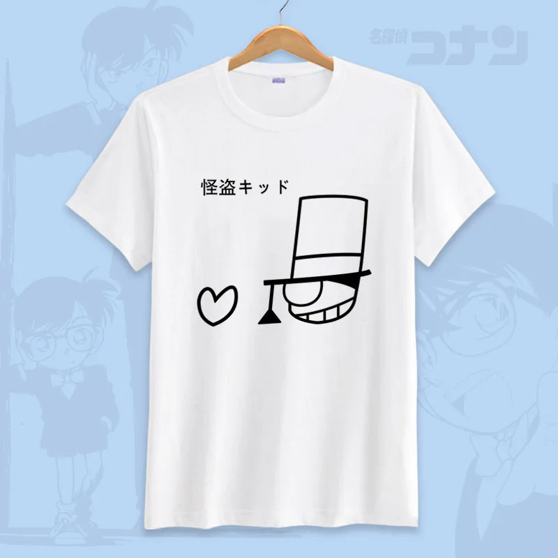 Футболка для косплея по мотивам японского аниме Детектив Конан модная