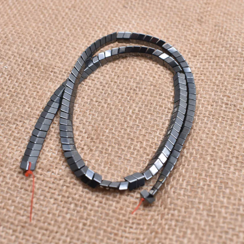 Natural Stone Hematite Beads 6mm Gold/Silver Color Plating Coated Arrow Shape Spacer Loose For Diy Jewelry Marking 15&quot | Украшения и