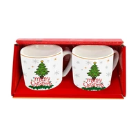 logo cup ceramic creative christmas mugs cups christmas gift customized coffee mug