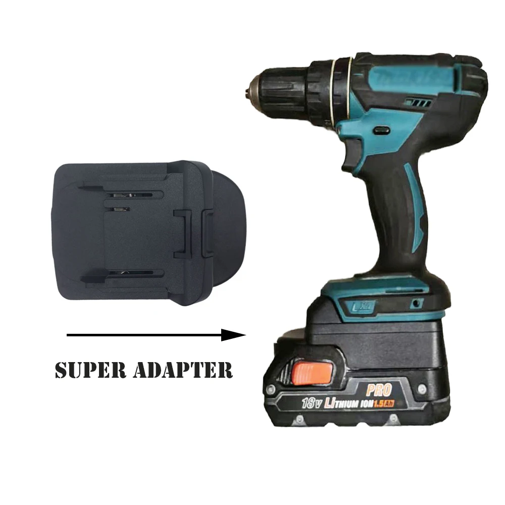 Адаптер преобразователя инструментов для аккумулятора Aeg /Ridgid Makita 18V lxt BL1840/50 -