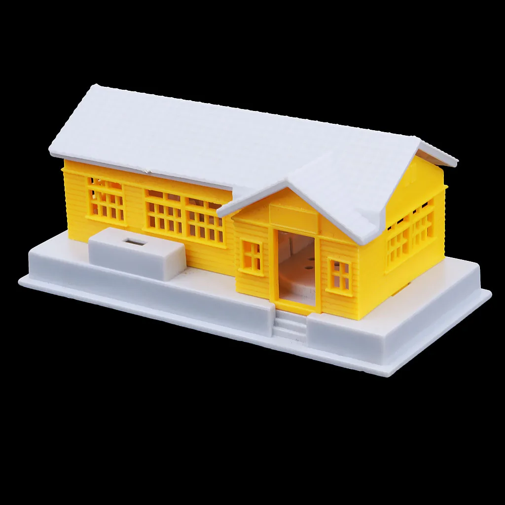Модель строительного дома maideal HO Scale модель расположения поезда 1:87|Наборы для