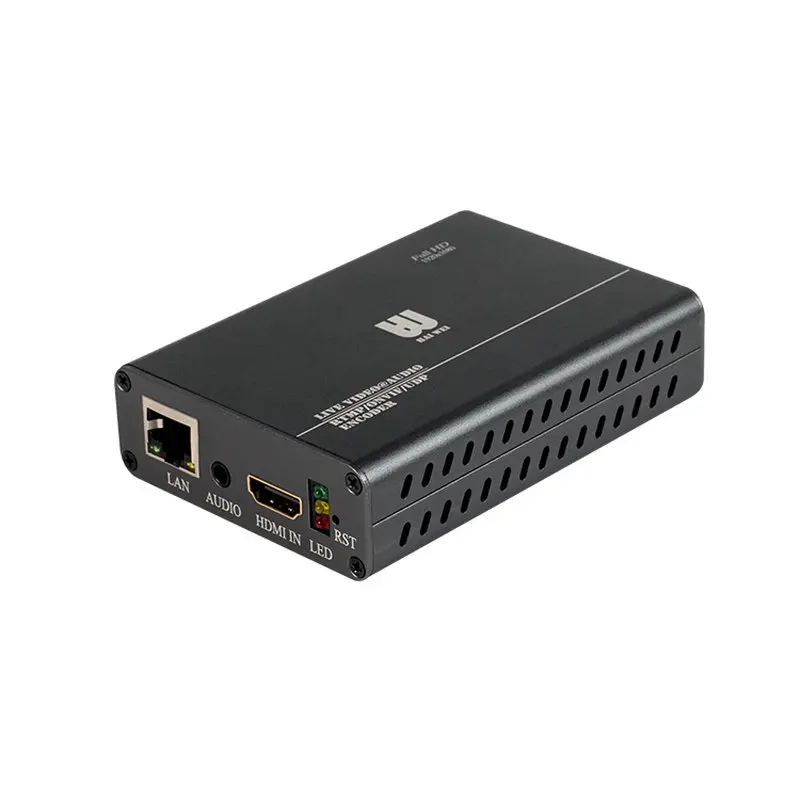 MPEG-4 H.264 /AVC 1U Rack 4 Channels HDMI To IP Video Audio Streaming IPTV Encoder | Электроника