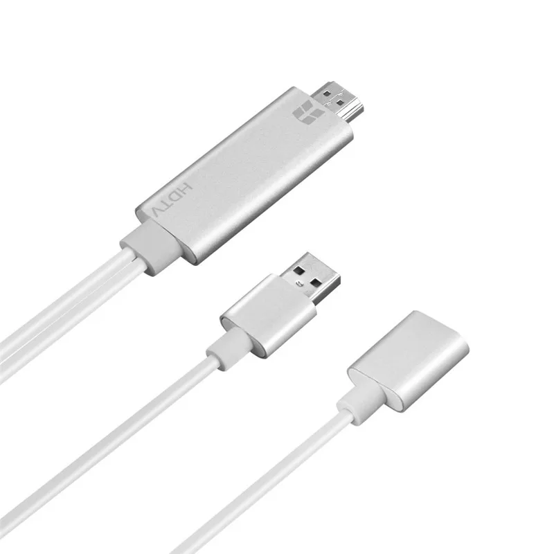 HDMI адаптер 1080P MHL Type C Micro Lightning USB в Кабель Full HD ТВ конвертер для iphone Samsung