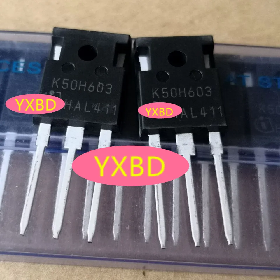 10 шт. IKW50N60H3 K50H603 IGBT 600V 100A 333W TO247-3 | Электронные компоненты и принадлежности