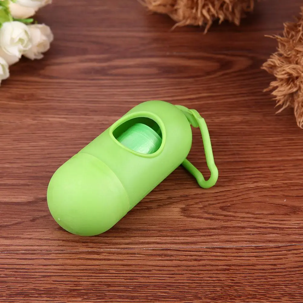 1 рулон мешок для собак Пластик дозатор мешков очистки кости Форма несет домашних