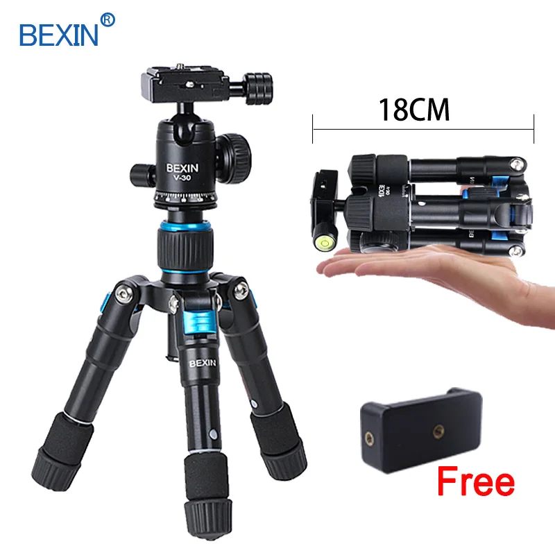 BEXIN Гибкий Настольный смартфон Настольный телефон фотография Карманный штатив Стенд Портативный компактный мини штатив для iPhone камера
